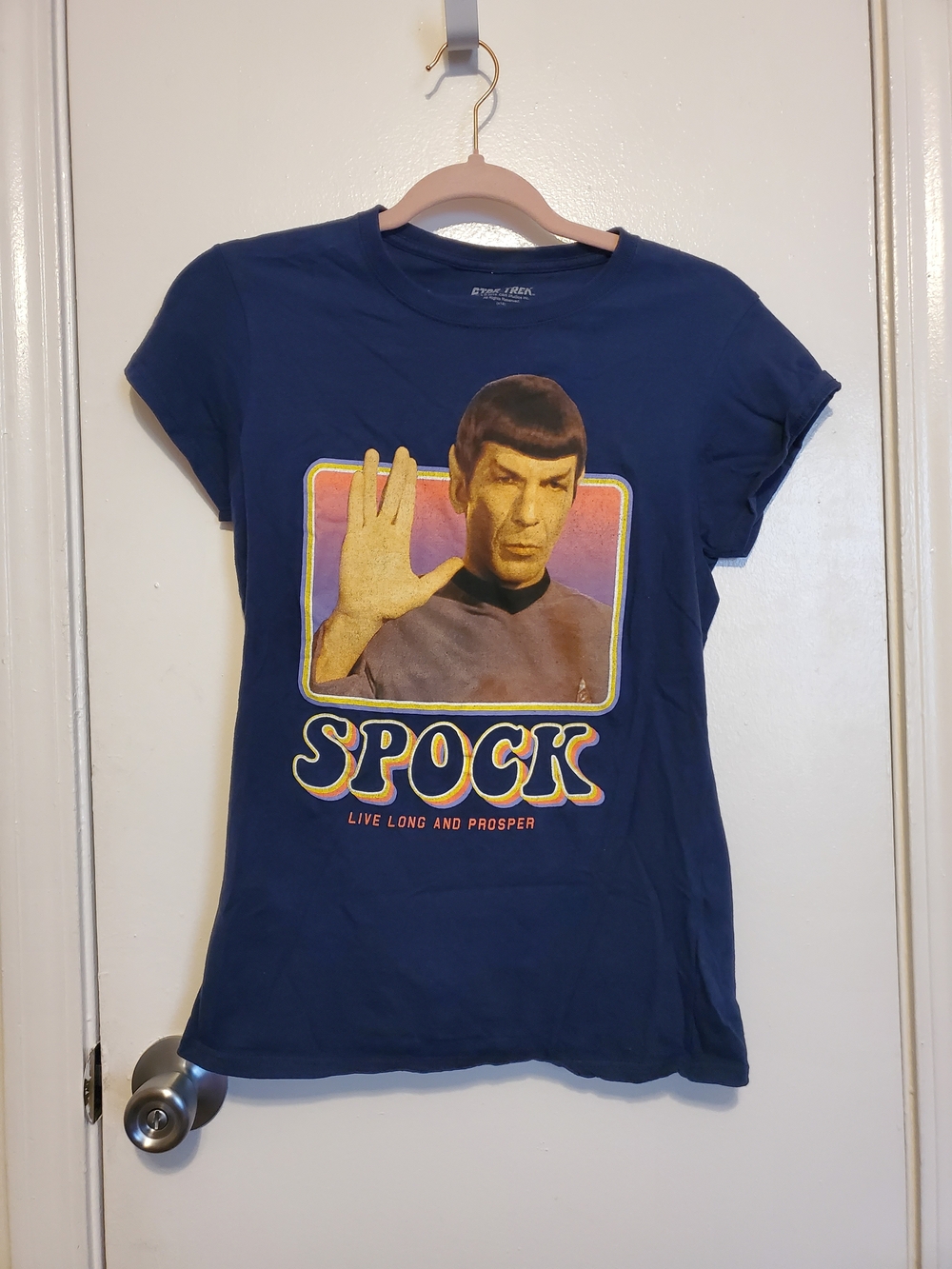 Star Trek Spock Graphic Tee - Navy
